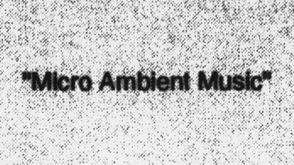 Micro Ambient Music Festival