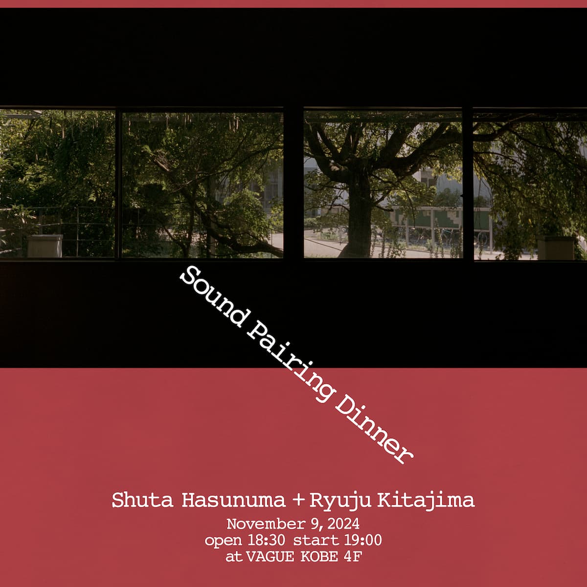 Sound Pairing Dinner with Ryuju Kitajima × Shuta Hasunuma