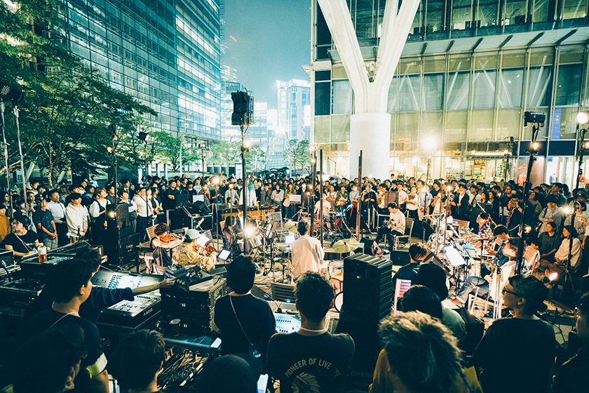 ROPPONGI STREET THEATER ＃06 Performance 01《蓮沼執太フィル》