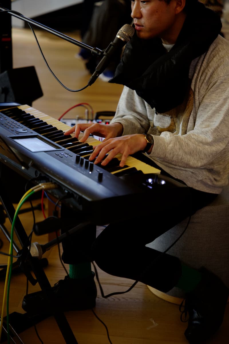 Shuta Hasunuma "unpeople + 1 people #07" 花椿×fibona『unpeople』サウンドパフォーマンス＆トークセッション